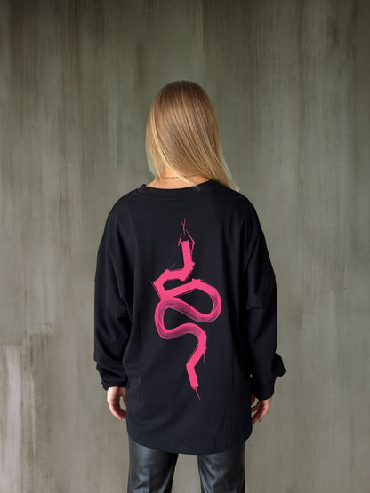 SNAKE - Oversized Longsleeve